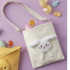 Spritz Cream Bunny Kids tot Bag NwoT